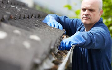 cleaning and inspecting Little Whittingham Green roofs